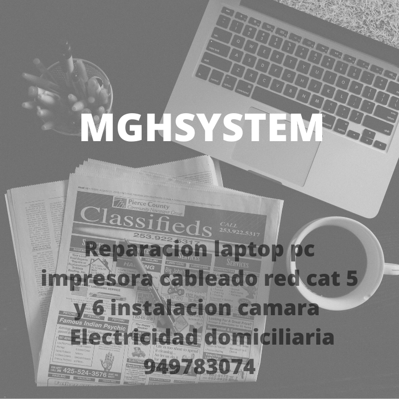 Técnico/ Reparación computadoras y laptops