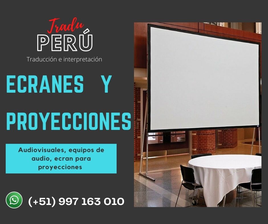Traducción de idiomas para eventos .Perú Interpretación.