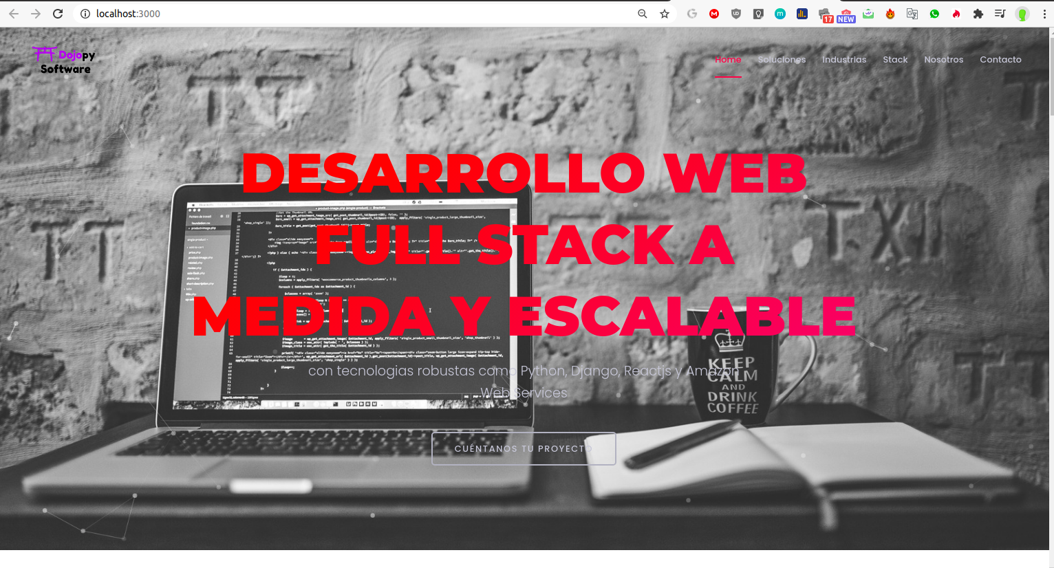DESARROLLO DE PÁGINAS WEB A MEDIDA