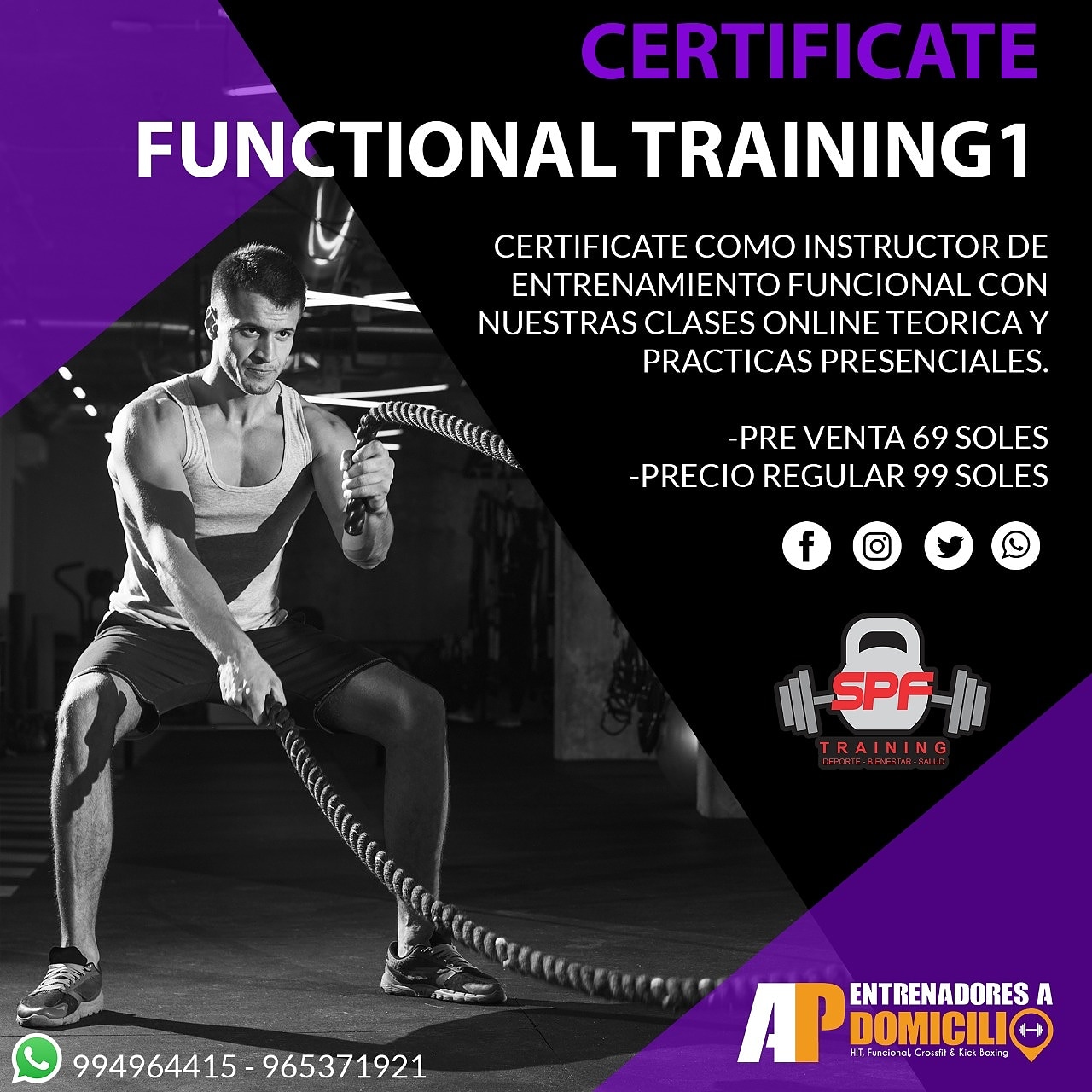 Certificación Functional Training