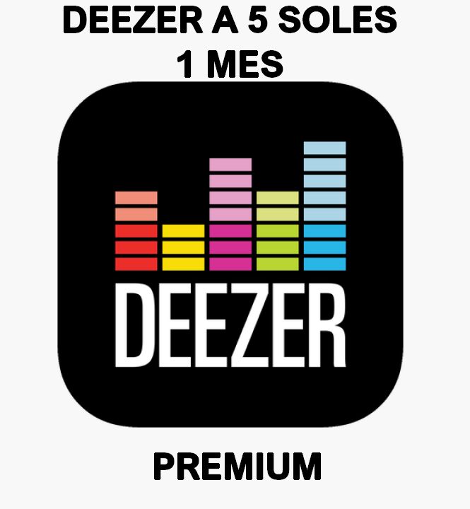 Deezer 1 Mes a 5 Soles