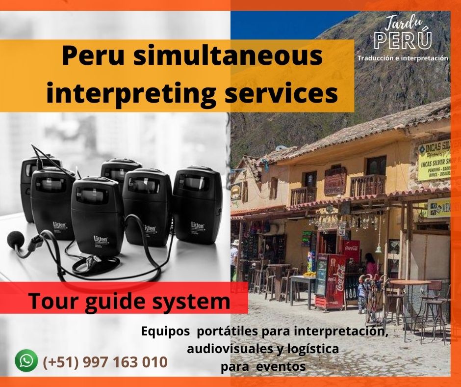 Lima traducción idiomas eventos y equipos Cel. 997161030