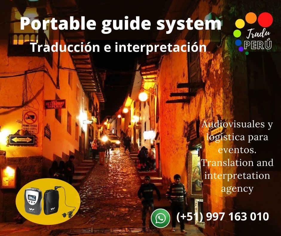 Traductores Ingles, francés portugués/ equipos eventos