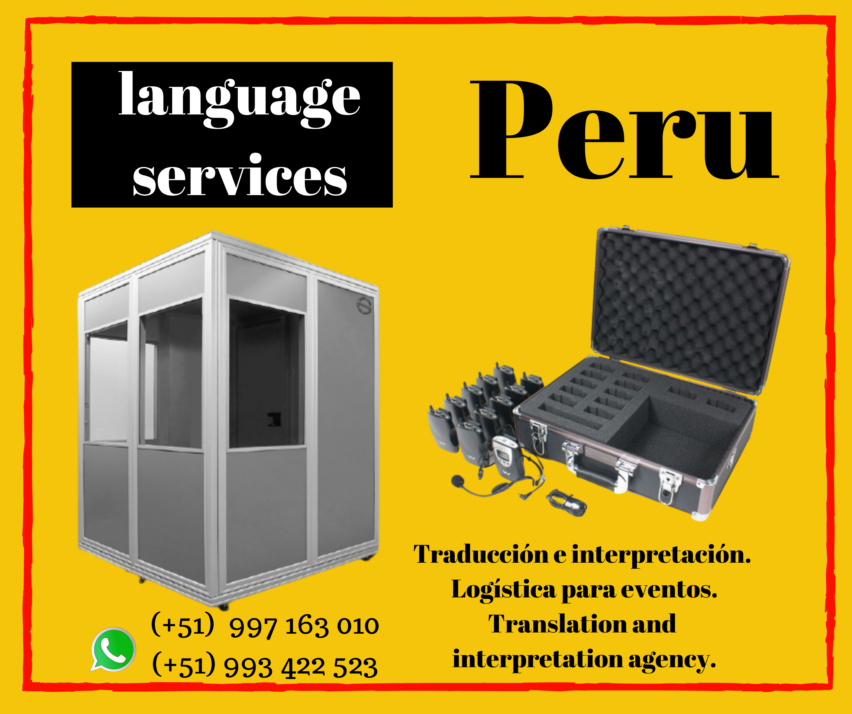 Services de traducción: Piura y Chiclayo