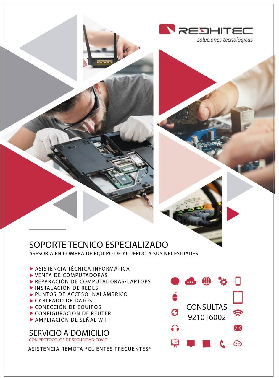 Servicios Informáticos. Reparación, Repotenciación.