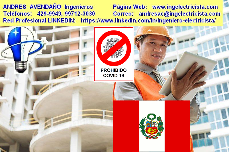 INGENIERO ELECTRICISTA COLEGIADO HABILITADO Ing. Electrico