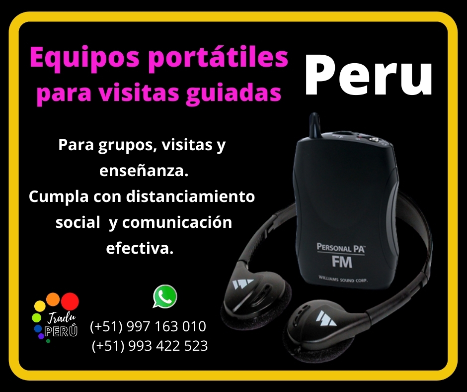 Interpretación Simultánea | Peru tradu | Lima ✅ 997163010