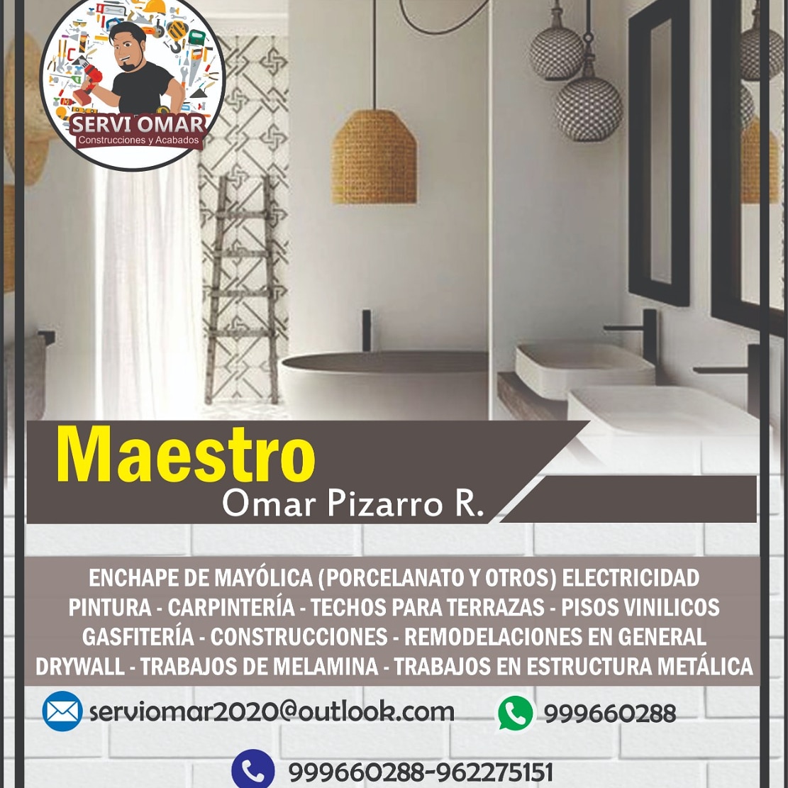 Servicios generales en construcción y acabados