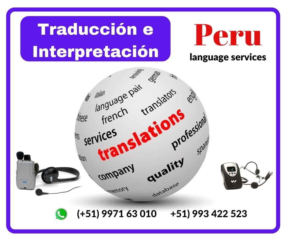 ✍️ Traducción de idiomas en Lima / Arequipa ✅ 997163010