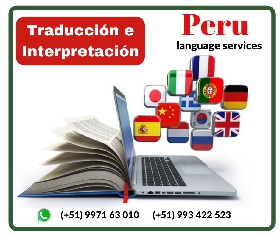 ✍️ Servicio de traducción en LIMA/ ICA ✅ 997163010