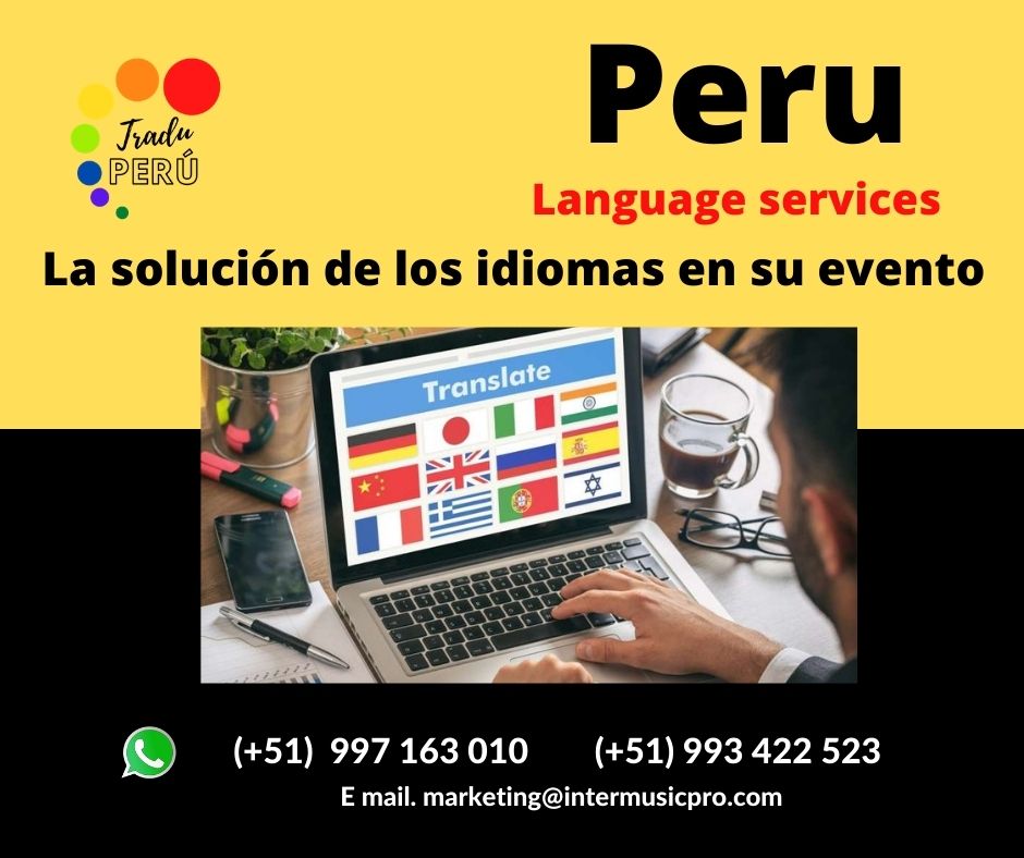 🥇 Traducción simultánea en Lima / Cusco ✅ 997163010