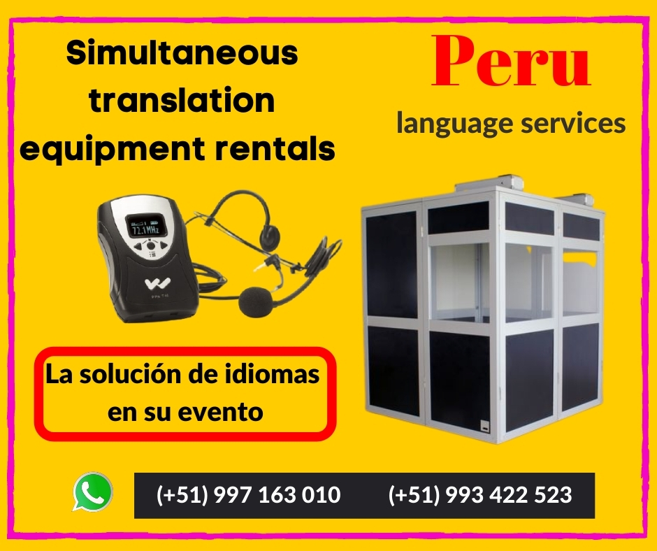 Servicio de traducción LIma y Trujillo ✅ 997163010