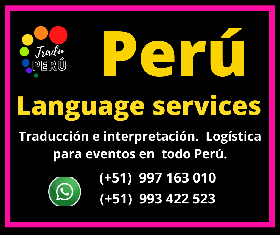🥇 Equipos traducción simultánea portátil Lima / Trujillo