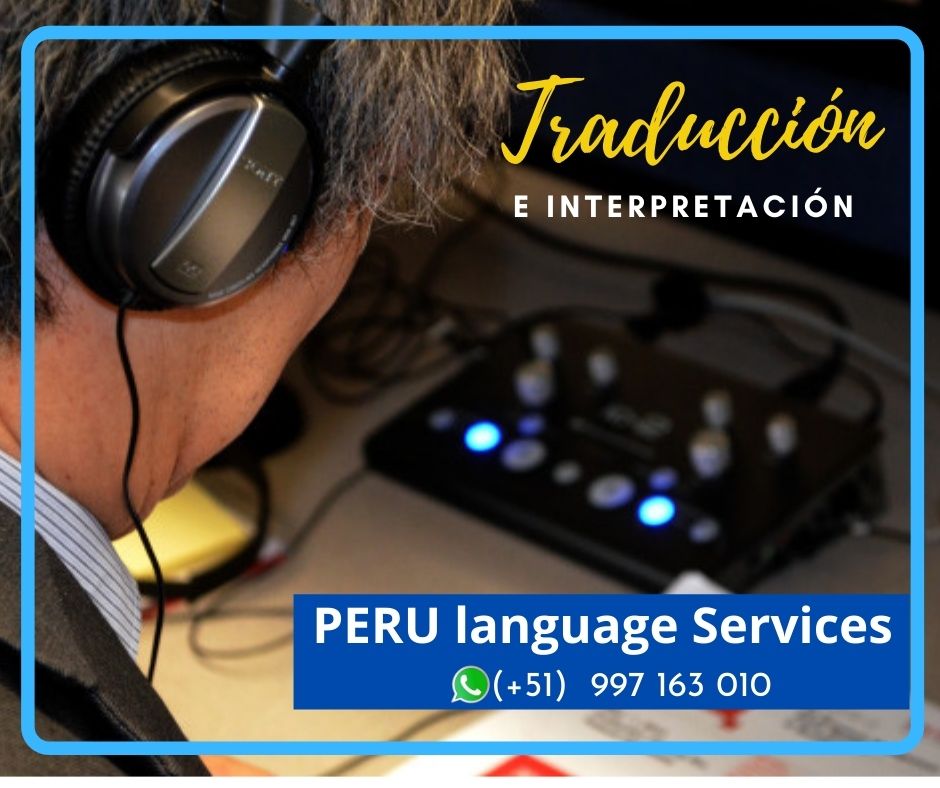 ✅ Traductores e intérpretes en LIMA / Trujillo / Piura
