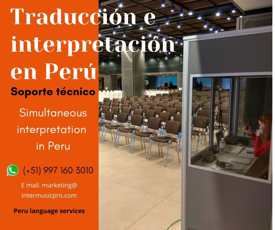 ✅ Simultaneous interpreting | Interpretación en Lima