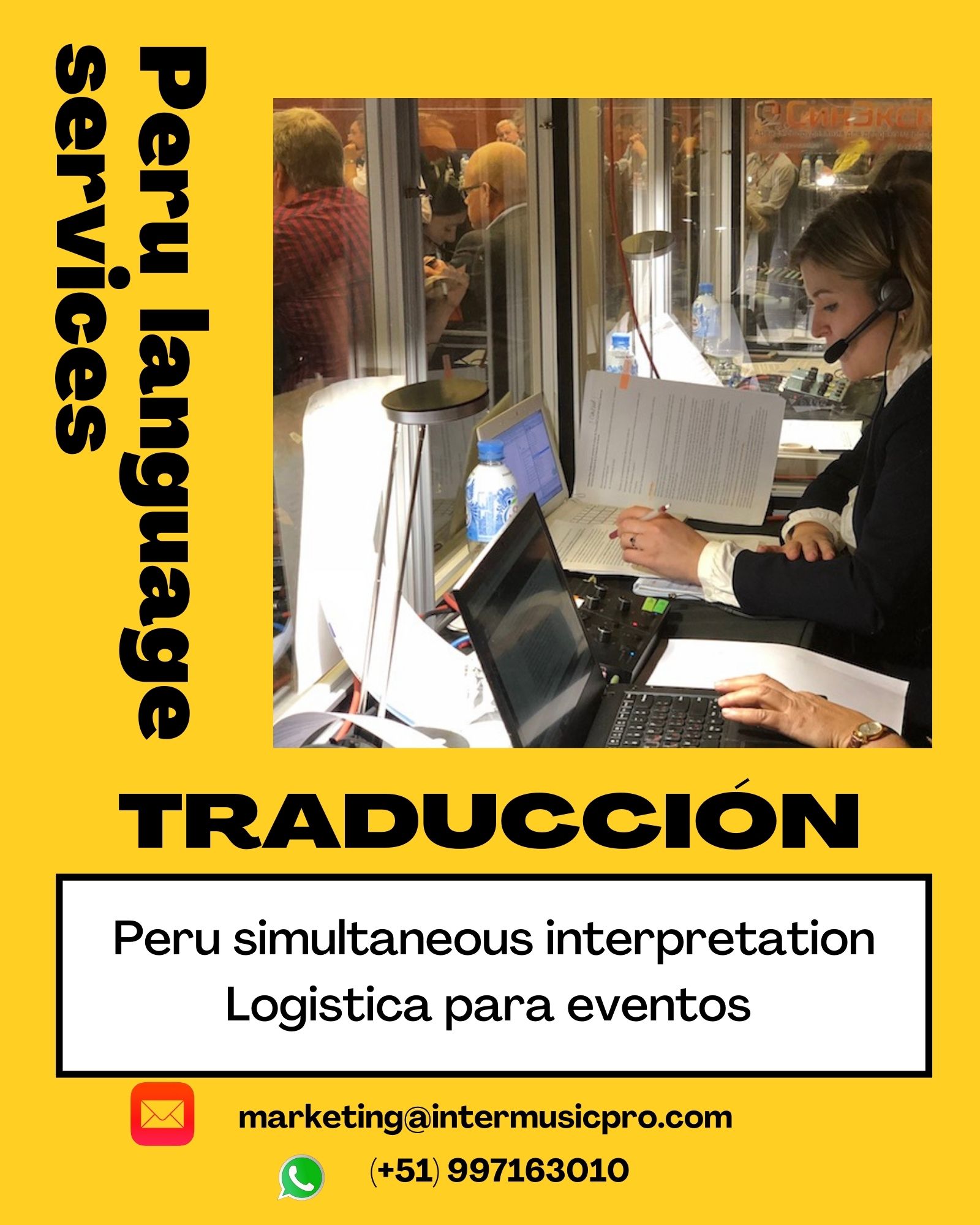 ✅ Simultaneous interpreting | Interpretación en Lima