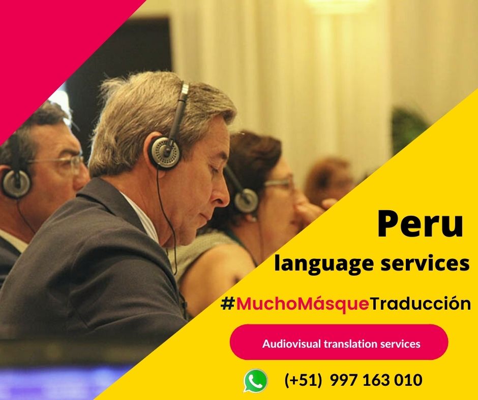 ✅ Alquiler equipos traducción simultánea/Intérprete LIMA