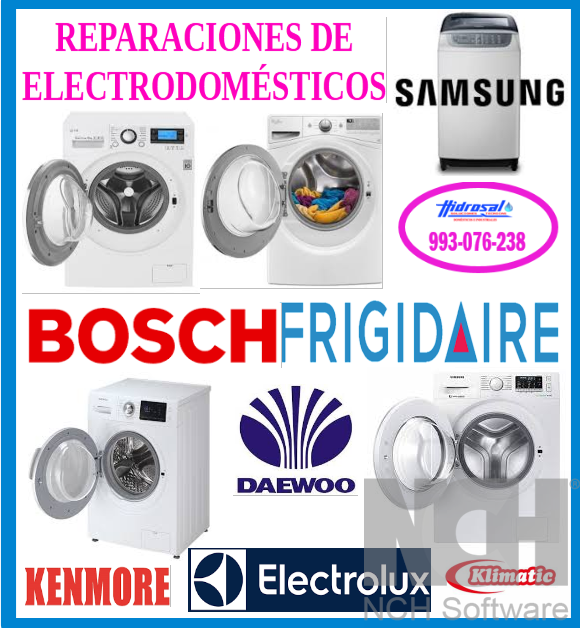Reparaciones de lavadoras Mabe 993076238