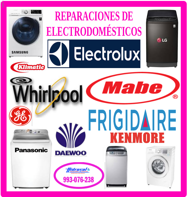 Reparaciones de lavadoras Electrolux 993076238