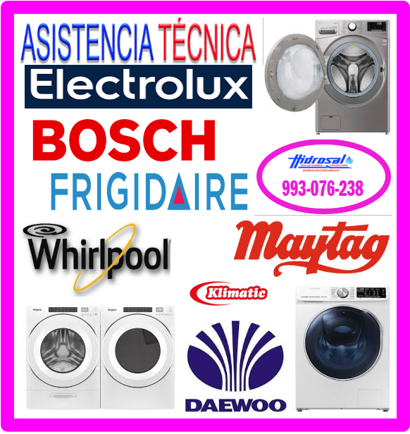 Servicio técnico de lavadoras Bosch