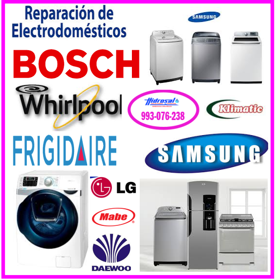 Servicio técnico de lavadoras Bosch