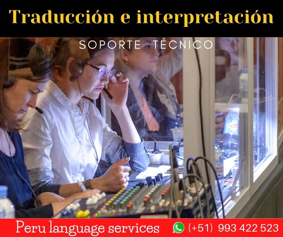 🥇Traductor de idiomas para eventos Lima / ✅ 997163010