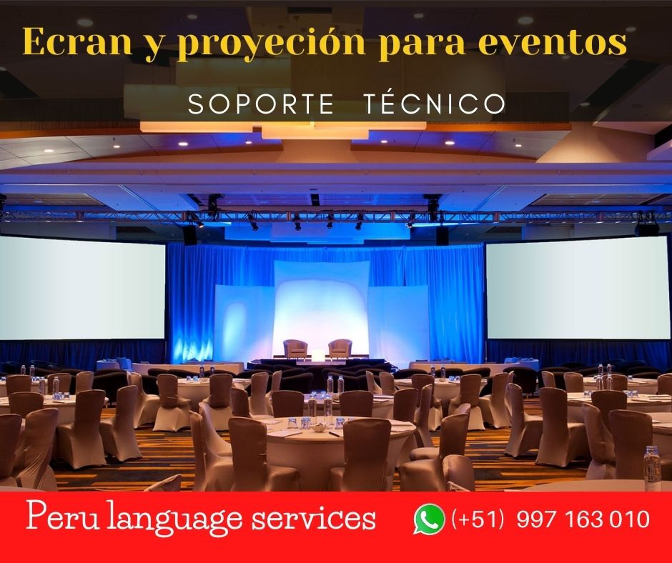 🥇Alquiler Ecran y proyectores en Lima ✅ 997163010