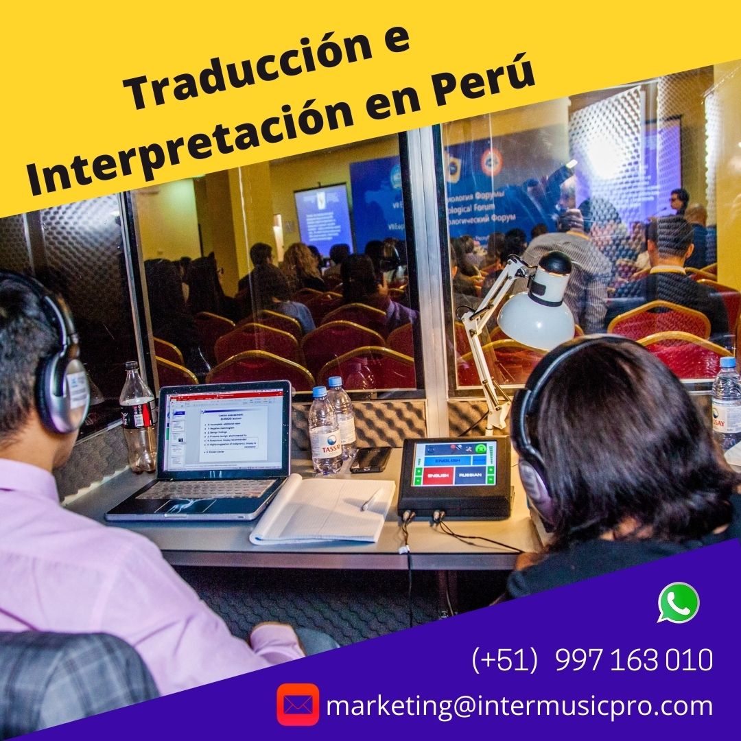 ペルーでの同時翻訳 /Perú traducción simultánea
