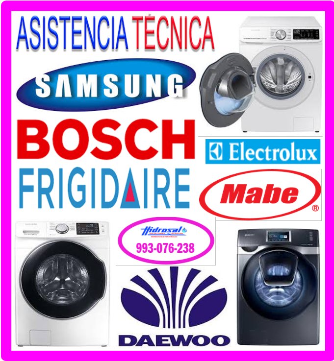 Técnicos de lavadoras Mabe y reparaciones