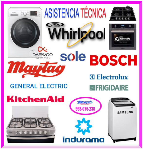 Reparaciones de lavadoras Whirlpool