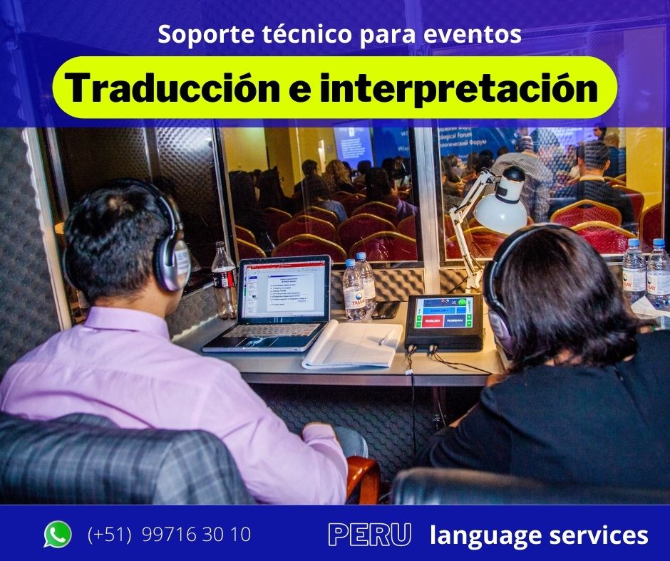 🥇 Traducción simultánea en Lima / ✅ 997163010