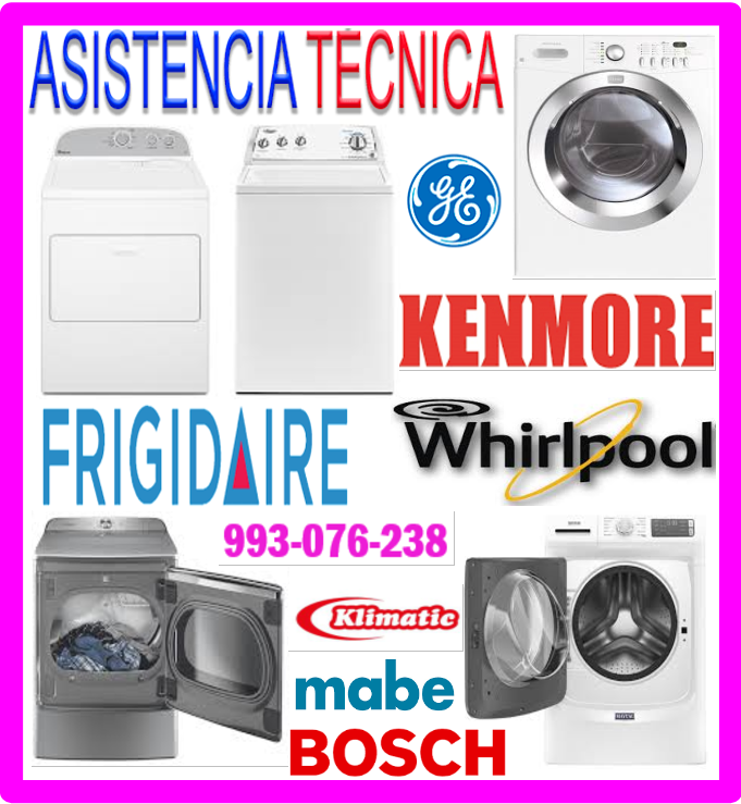Reparaciones de lavadoras Frigidaire 993076238