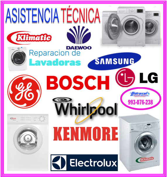 Reparaciones de lavadoras Klimatic