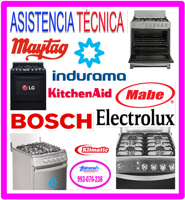 Reparaciones de cocinas a gas Mabe