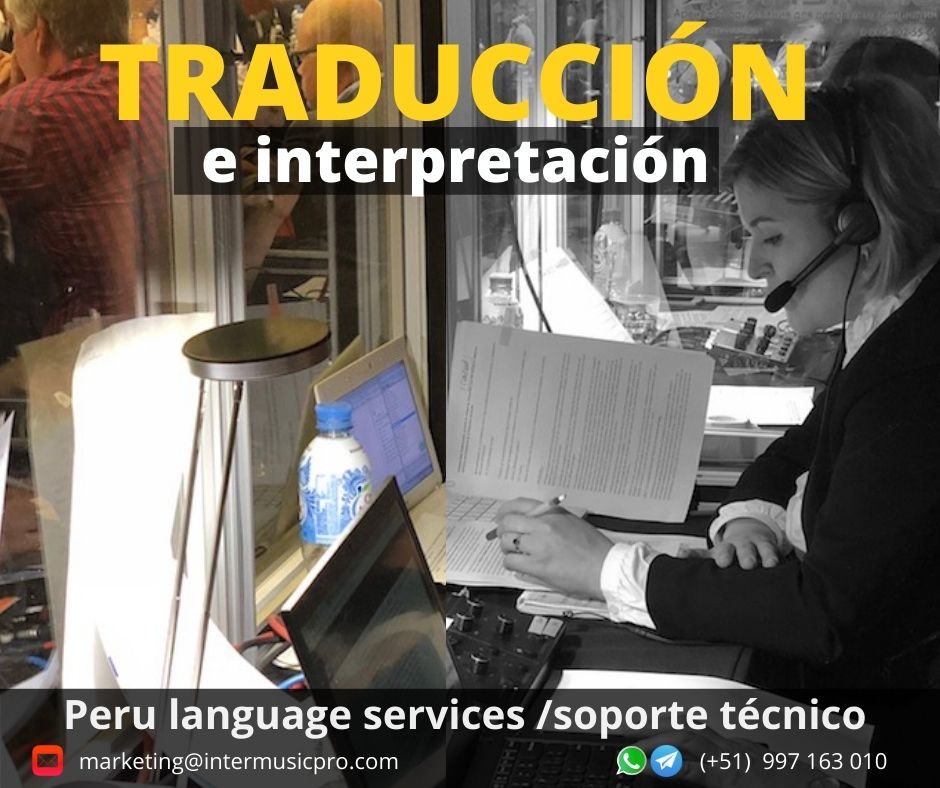 Equipos traducción simultánea /Trujillo Lima ✅ 997163010