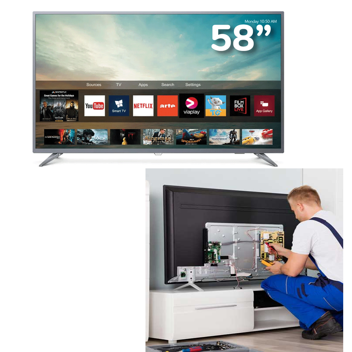 SERVICIO TECNICO DE TELEVISORES A DOMICILIO 920409215