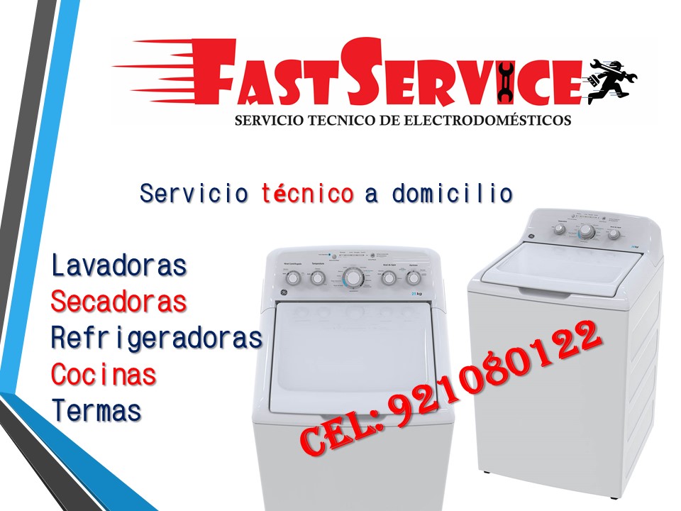 Reparación Lavadoras- Secadoras) GENERAL ELECTRIC Lima