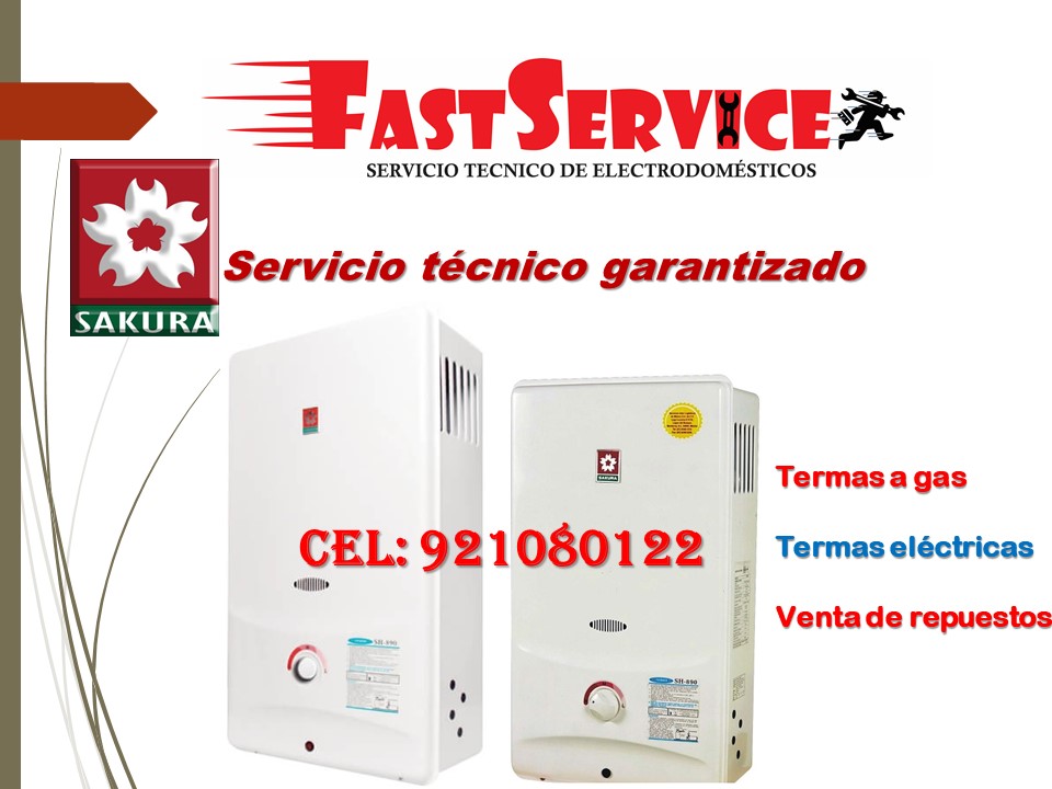 977224316 // servicio técnico de termas a gas SAKURA