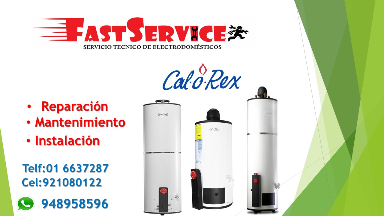 Reparación mantenimiento de termas CALOREX 977224316 lima
