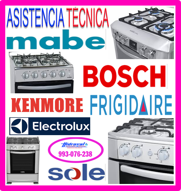 Técnicos de cocinas a gas y reparaciones