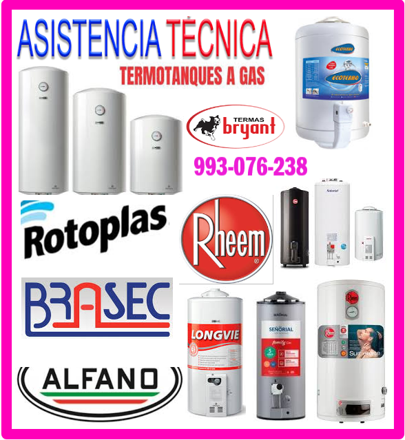 Reparaciones de termas a gas 993076238