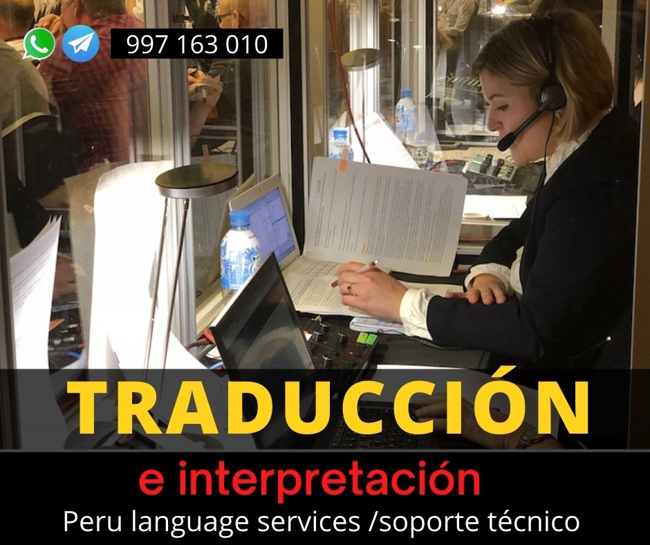 Traducción simultánea equipos para eventos LIMA✅ 997163010