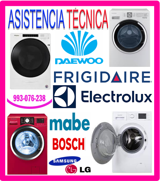 Mantenimiento de lavadoras Frigidaire 993076238