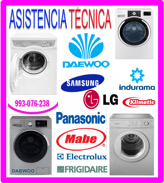 Reparaciones de lavadoras Daewoo