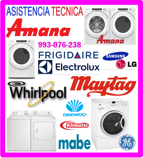 Reparaciones de lavadoras Amana