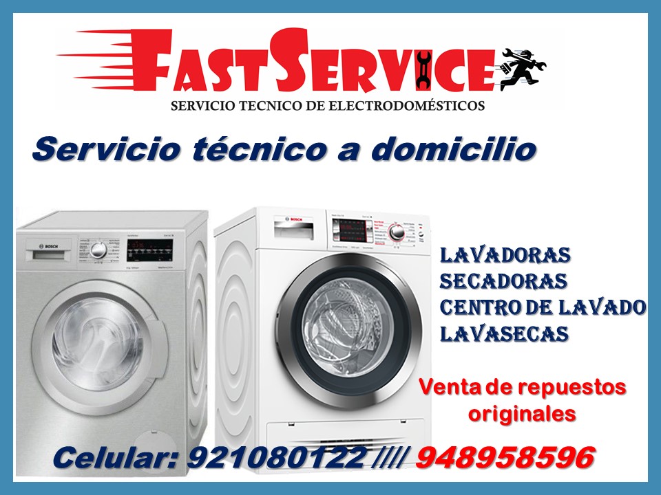 Servicio Técnico reparación (Lavadoras BOSCH) A DOMICILIO