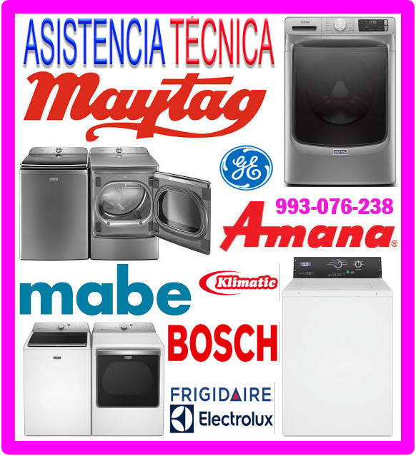 Mantenimiento lavadoras General Electric