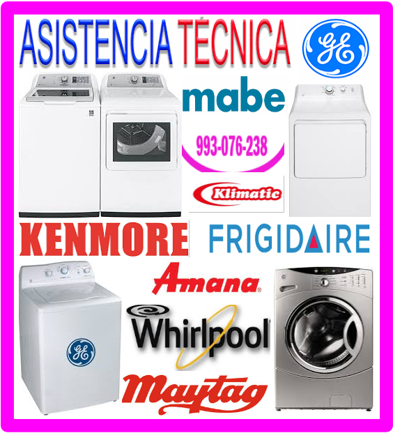 Mantenimiento lavadoras General Electric