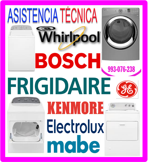 Reparaciones de secadoras Whirlpool