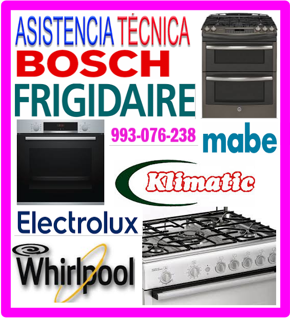 Servicio técnico cocinas a gas Electrolux